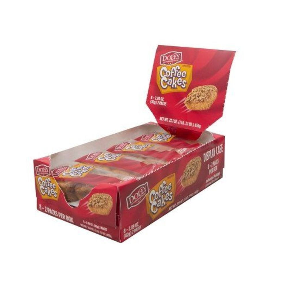Dolly Madison Single Serve Coffee Cake, 2.89 Ounce 48 per case