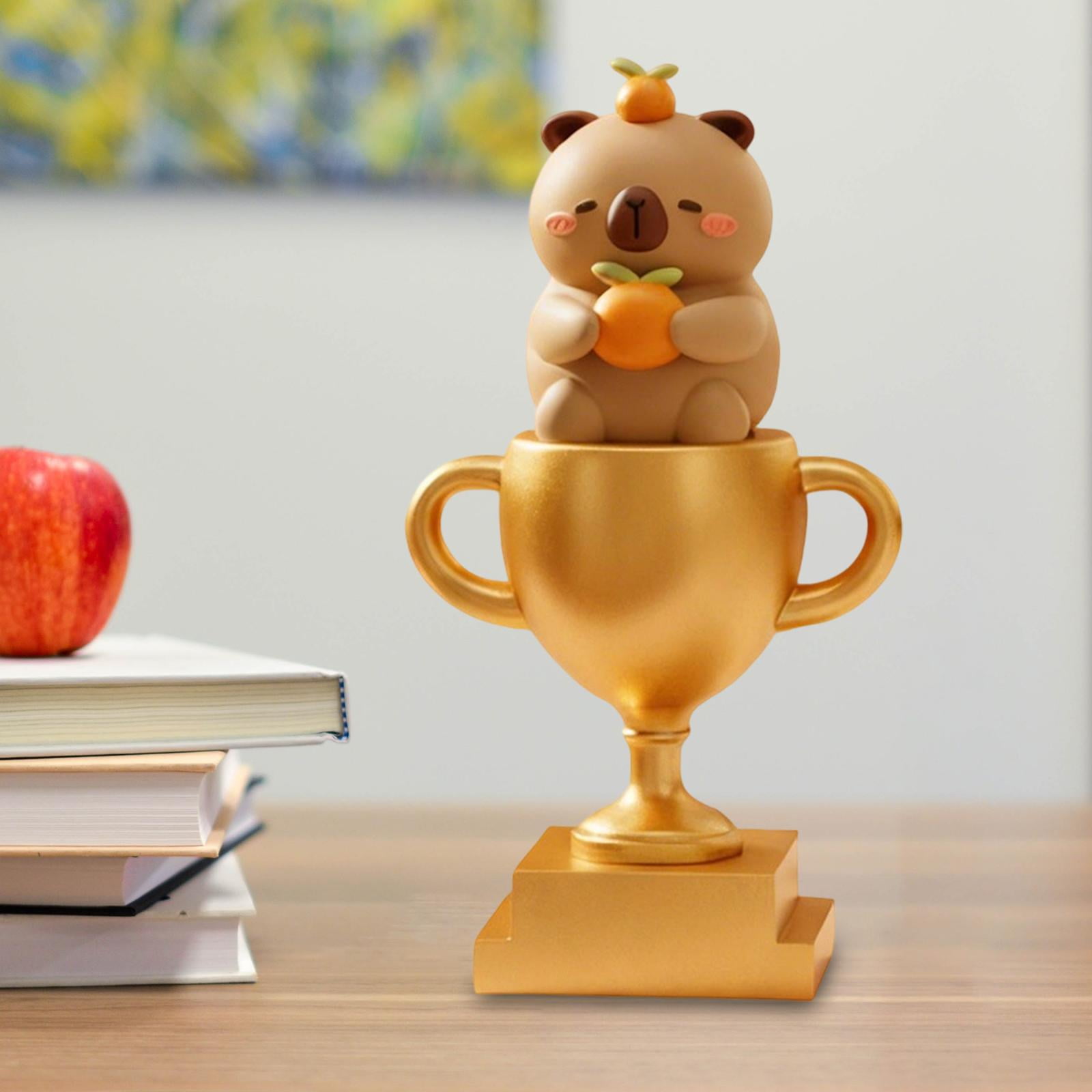 Bear Trophy Award Resin Cup Unique Decoration for Teacher Student School Recognition Events