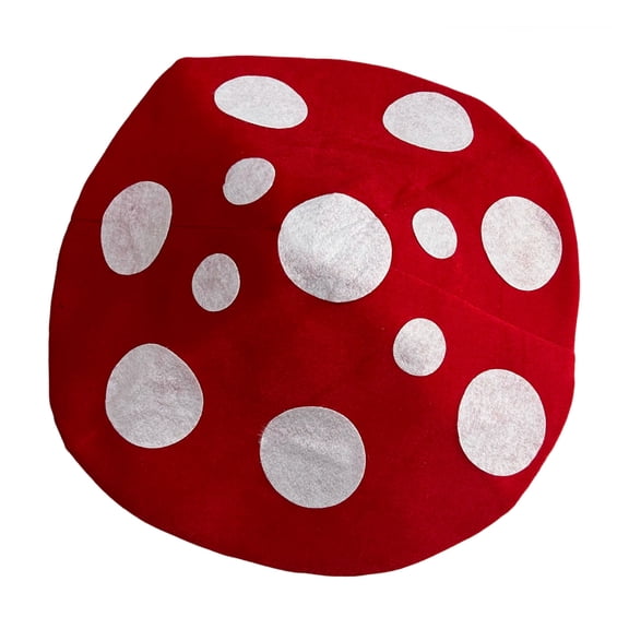 Mushroom Hat Costume Hat Soft Comfortable Headgear Hat Novelty Headwear for Parties Travel and Daily Fashion