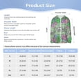 thumbnail image 5 of Cauagu Summer Print Sun Protection Jacket for Teen,Full-Zipper Long Sleeve Sun Shirts with Pockets UV Hoodie Shirts Outdoor Athletic Jacket-Medium, 5 of 7