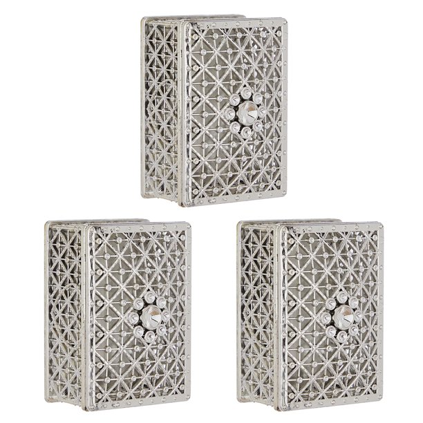 Joyero hueco, caja de plástico para dulces, caja de recuerdo para bodas, anillos, pendientes, collares, suministros para despedidas de soltera y cumpleaños.