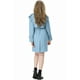 thumbnail image 2 of Gabardina Betusline para niñas, doble botonadura, a prueba de viento, 4-5T, 2 of 7