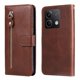 thumbnail image 5 of Estuche de Cuero PU con Cierre para Xiaomi Redmi Note 13 5G , Funda Protectora con Billetera y Correa, 5 of 6