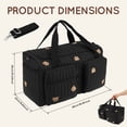 thumbnail image 2 of Xdziklosj Hospital Maternity Bag Large Capacity Duffel Tote Diaper Tote Bags with Shoulder Strap and Multiple Pockets Multipurpose for Travel Labor Delivery, 2 of 9