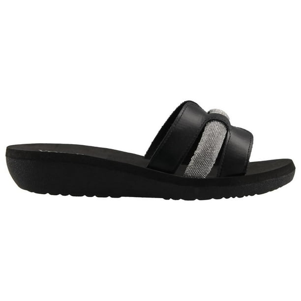 Sandalias Mujer Vosse Casual Comodas negro 23