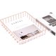 thumbnail image 2 of Caja de almacenamiento de cesta de frutas, cosméticos, metal dorado rosa, 2 of 4