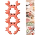 thumbnail image 4 of Crab Utensil Holder Silicone Spatula Rack Multifunctional Kitchen Organizer Heat Spoon Stand For Pot Countertop Storage, 4 of 8