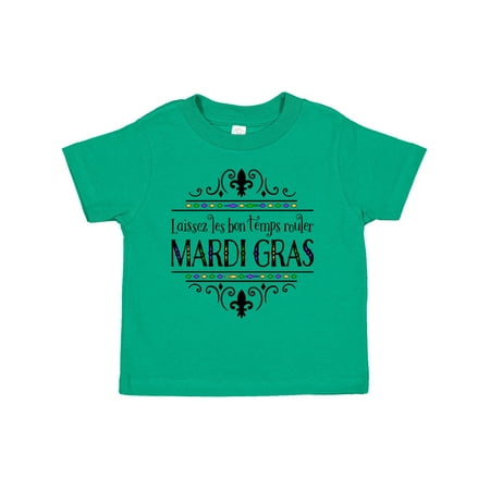 

Inktastic Laissez Les Bon Temps Rouler Mardi Gras Gift Toddler Boy or Toddler Girl T-Shirt