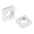 thumbnail image 1 of Unique Bargains Square Nuts, M4x6mmx2mm Zinc-Plated Metric Coarse Thread Assortment Kit, 200pcs, 1 of 5
