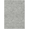 thumbnail image 2 of Addison Rugs Chantille Indoor/Outdoor Transitional Floral Gray Washable Rectangle Rug, 3' x 5', 2 of 6