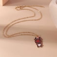 thumbnail image 4 of Collares de Navidad con dijes esmaltados, corona de árbol de ciervo, campana de bastón de caramelo, collar de Papá Noel, joyería de moda para fiesta de navidad, regalos, 1 ud., 4 of 4