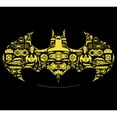 thumbnail image 2 of Men's Batman Logo Icon Collage  Graphic Tee Black 3X Big Tall, 2 of 4