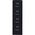thumbnail image 4 of Pemberly Row Set of 3 Metal 4-Drawer Letter Width Vertical File Cabinet in Black, 4 of 11