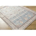 thumbnail image 4 of Hauteloom Bahram Hallway, Kitchen Machine Washable Runner Rug - Traditional - Pale Blue, Teal, Cream - 2'7" x 7'10", 4 of 7