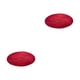 thumbnail image 2 of Cateissary Alfombra redonda gris y segura para dormitorio o sala de estar Alfombras de poliéster fáciles de limpiar Alfombras Vino rojo Vino rojo 2Conjunto, 2 of 6