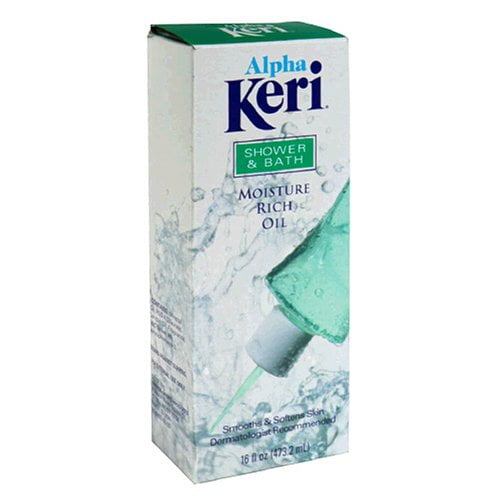 Alpha Keri Shower And Bath Moisture Rich Oil 16 Oz, 3 Pack