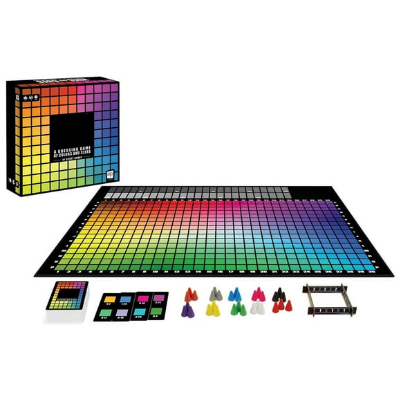 Hbdhejl Color Guessing Board Game For 3 10 Players Ages 8+ Connect Clues And From 480 Color Squares