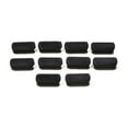thumbnail image 2 of Allume 10pcs MTB Road Bike Hydraulic Disc Brake Shift Cable Guide Hose Frame Fixture Black, 2 of 10