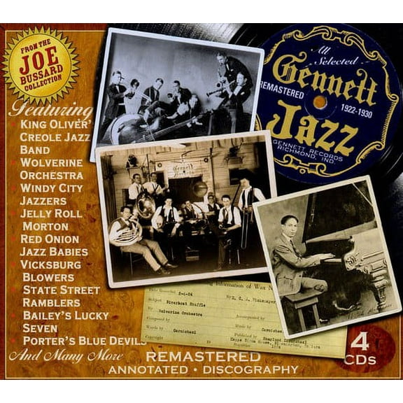 Various Artists - Gennett Jazz - Music & Performance - CD