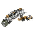 thumbnail image 4 of Camión de transporte ANGGREK Modelo de juguete 12.6in Aleación 7 en 1 Con 6 Vehículos, 4 of 7