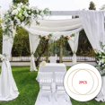 thumbnail image 3 of Walson Metal Floral Hoop Frame Flower Ring Wreath Hanging Wedding Party Decor 35cm, 3 of 9