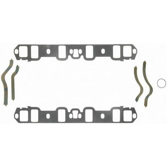 Lower Intake Manifold Gasket Set - Compatible with 1979, 1982 - 1985 Ford Mustang 5.0L V8 1983 1984
