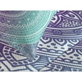 thumbnail image 4 of Ambesonne Blue and Purple Quilted Bedspread Set 3 Pcs, Hippie Mandala, King Size, Purple, 4 of 5