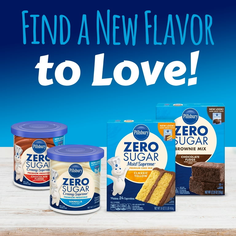 Pillsbury sugar 2024 free cake mix