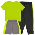 thumbnail image 5 of Nickelodeon Teenage Mutant Ninja Turtles Boys 3-Piece Pants Set - Short Sleeve Tee, Shorts, & Jogger TMNT 3-Pack Bundle Set (Size 5-4T), 5 of 12