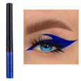 thumbnail image 4 of Delineador de ojos líquido de neón, 12 colores, resistente al agua, de secado rápido, azul, blanco, rosa, liso, mate, maquillaje( 04, 4 of 5