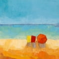 thumbnail image 3 of Pivier-Attolini, Regine 20x20 Black Modern Framed Museum Art Print Titled - Parasols I, 3 of 5