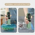 thumbnail image 6 of Mini Wireless Automatic Vacuum Sealer Portable Home Use Small Food Packaging Plastic Sealer Machine Beige, 6 of 7