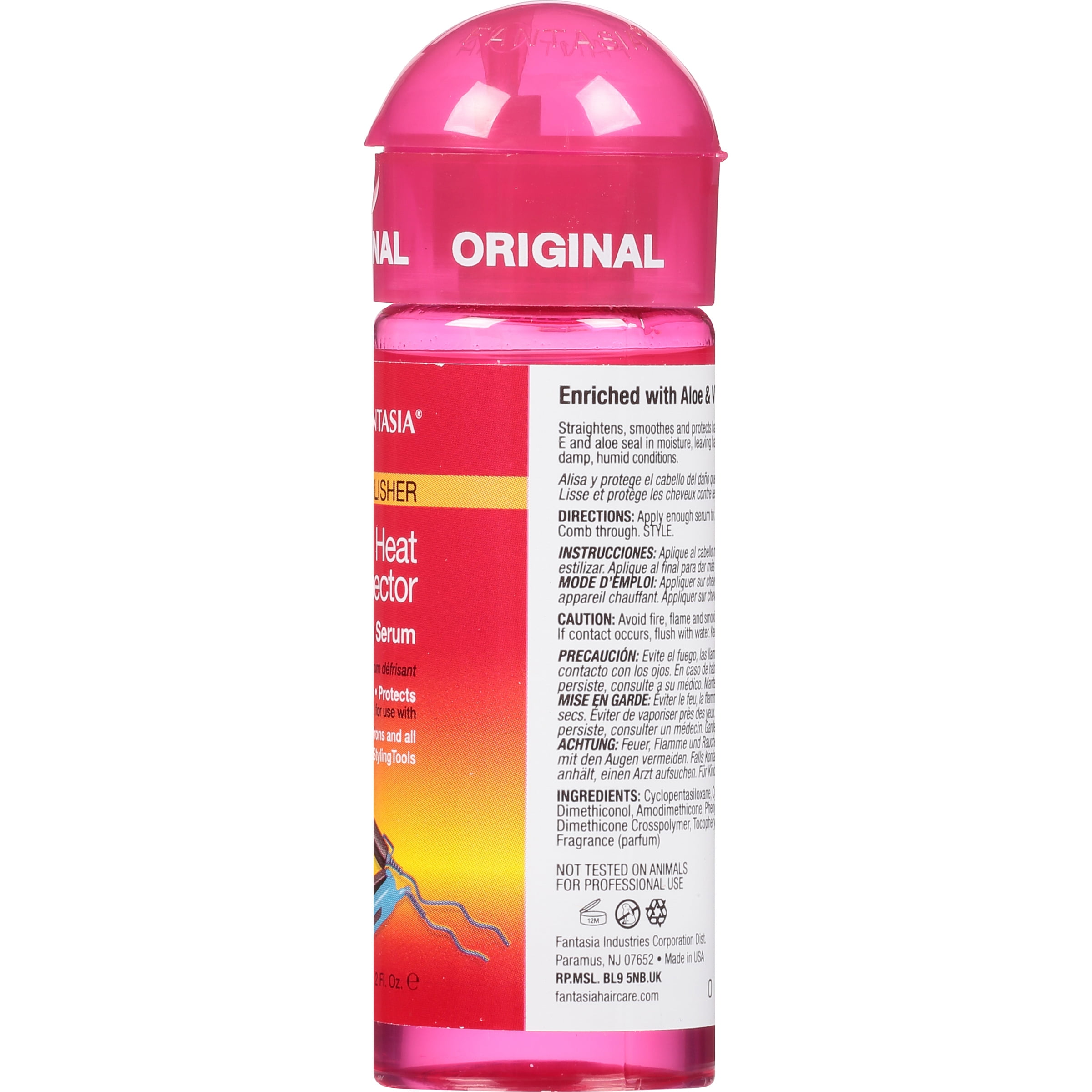 fantasia ic heat protector straightening serum reviews