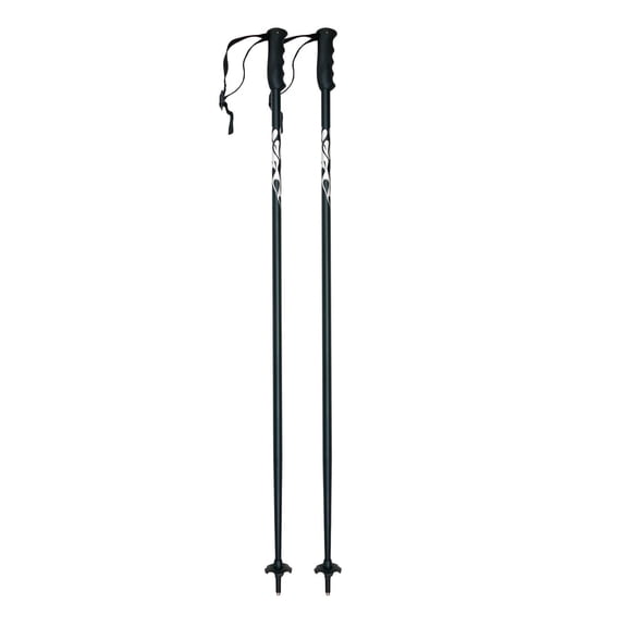 GARENDE 2 Pieces Ski Poles Hiking Poles Portable Rubber Anti Slip Handle for Men Women Trekking Canes for Trekking Outdoor Adventures 115 cm