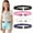 Black+Pink+White+Blue, variant on WHIPPY No Buckle Stretch Belts for Boys Girls Buckleless Kids Elastic Belt for Pants Jeans