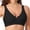 Black, variant on Bras for Women Scalloped Full Coverage Tshirt Jelly Wireless Bralette Womens Seamless Jelly Bras 1 PC