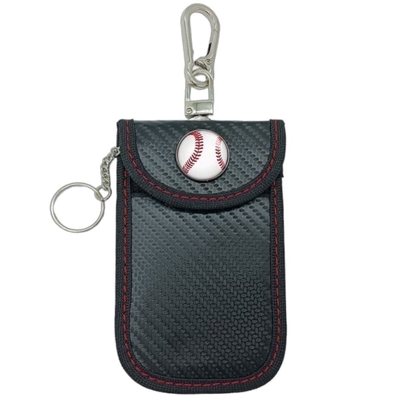 Car Key Faraday Bags, Faraday Pouch, Car RFID Blocking Holder Key Fob Protector Cage, Signal Block Anti-Theft Fob Case