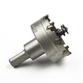 thumbnail image 2 of Metal Cutter Carbide Tip Stainless Steel TCT Drill Bit Holesaw Bits Set 15-55mm, 2 of 6