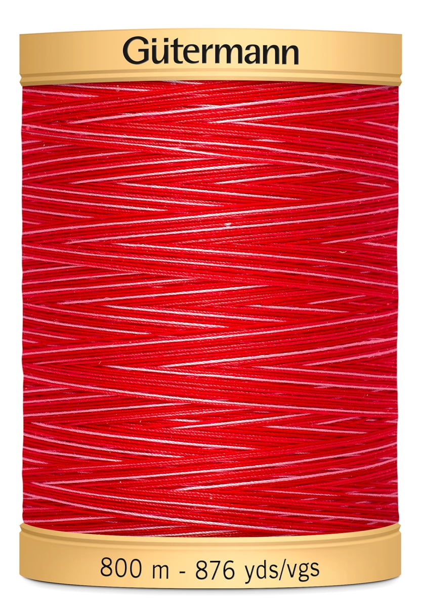 Gutermann Natural Cotton Red Thread, 876 Yd.