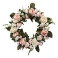 thumbnail image 1 of Guirnalda de flores artificiales puerta colgante guirnalda boda hogar fiesta Rosa A, 1 of 9