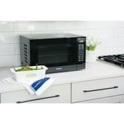 Panasonic 1.2 Cu. Ft. 1200W Genius Sensor Countertop Microwave Oven with Inverter Technology in Black