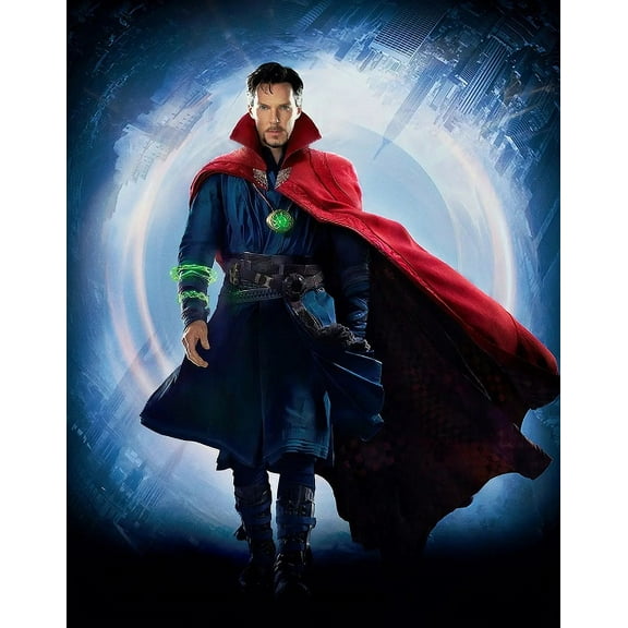 DIY 5D Diamond Painting Kits for Adults Diamond Art Doctor Strange Diamond Painting Full Drill Crystal Rhinestone Embroidery Craft Kits for Home Wall Decor Gifts, 12X16inch