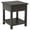 Distressed Java, variant on Payne 1-drawer Wood End Table with Shelf Distressed White