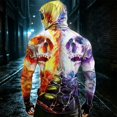 thumbnail image 6 of Sun Protection Fishing Shirts for Men Quick-Dry, Breathable Comfort Long Sleeve 3d Skull Motorcycle Riding Rash Guard with Thumbholes for Outdoor Fishing Sports, 6 of 7