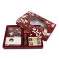 thumbnail image 1 of Juego De Cintas Bronceadoras De Grúa, Exquisito Embalaje Bloc De Notas Juego De Caja De Regalo De Tapa Dura Apariencia Exquisita Para El Hogar Para Regalo De Vacaciones Para Ccdes Jinxiang, 1 of 8