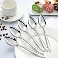 thumbnail image 3 of Mirdinner 24 Pcs Dinner Spoons Set, 7.67" Stainless Steel Soup Spoons Silverware Set, Silver Spoons, Using for Home, Kitchen or Restaurant, Mirror Polished, Dishwasher Safe, 3 of 6