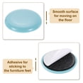 thumbnail image 3 of 12Pack Furniture Slider, 1/1/2 Inch Round Adhesive Furniture Moving Pad, Sky Blue, 3 of 6