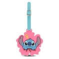 thumbnail image 4 of Disney Unisex Lilo and Stitch Luggage Tag, 3 Piece Tag and Lanyard Set Accessories for Kids and Adult Pink, 4 of 7