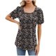 thumbnail image 1 of Fiudx Tops para Mujer Camisetas Sin Mangas para Mujer, Camisetas de Verano, Cuello Redondo, Sin Mangas, Informales, Sueltas, 1 of 4