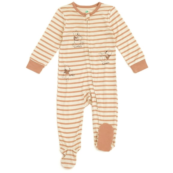 Disney Winnie the Pooh Bamboo Zip Up Sleep N' Play Coverall Newborn to Infant